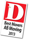 Voted Best Mover by D Home Magazine